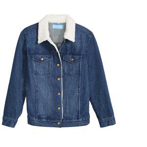 Draper James Shearling Jacket